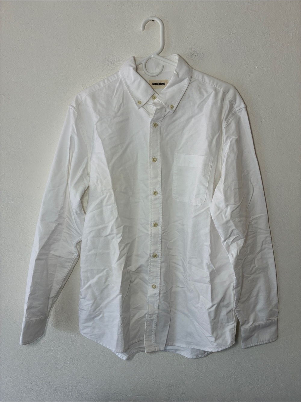 TAYLOR STITCH The Jack White Everyday Oxford Shirt Men's Size 42 Medium